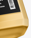 Metallic Jerrycan Mockup