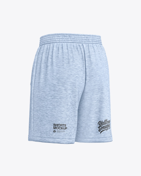 Melange Shorts Mockup
