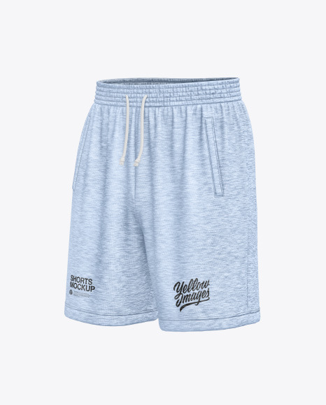 Melange Shorts Mockup