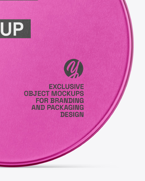 Metallic Jar Mockup