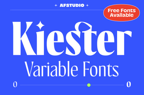 Kiester - Variable Fonts