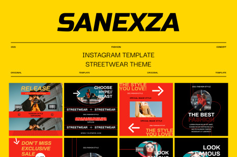 Sanexza Instagram Template