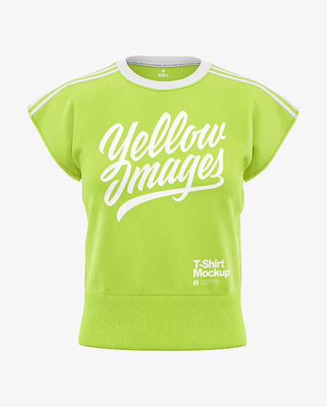 Women’s T-Shirt Mockup - Front View