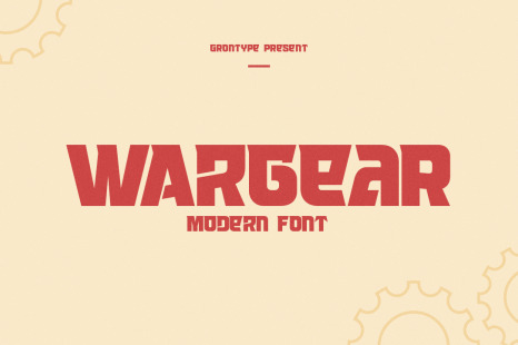 Wargear Font