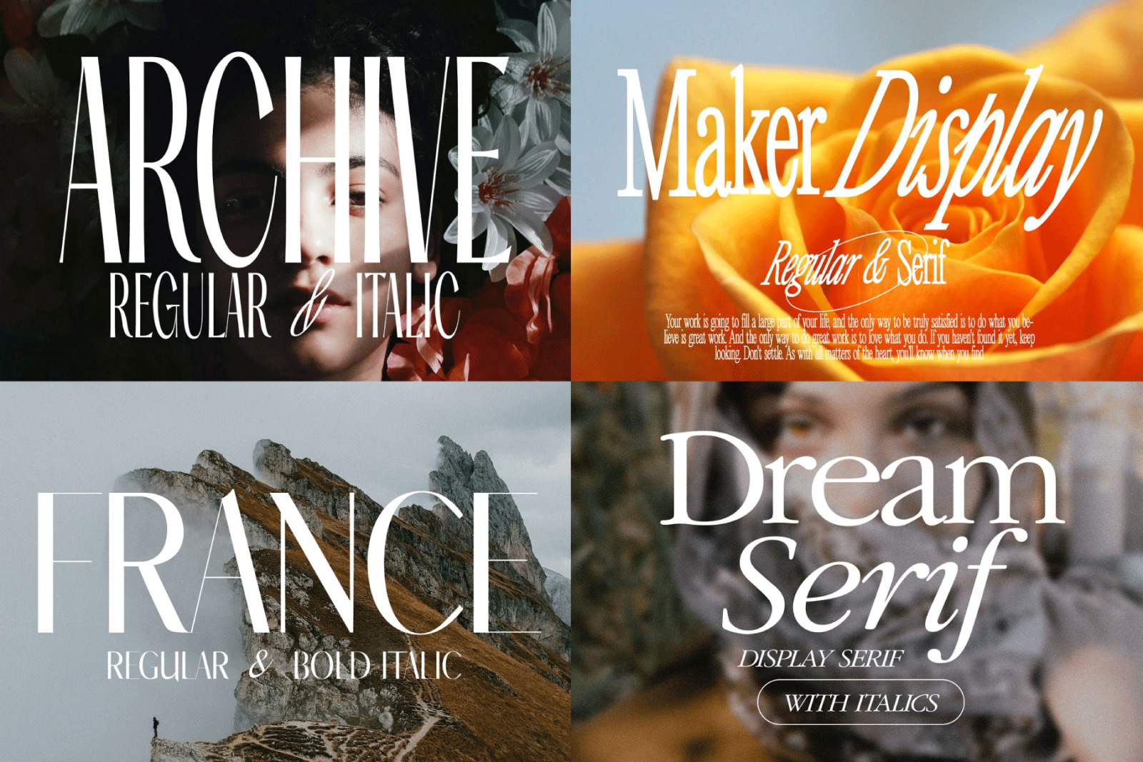 Serif Bundle Display 50% OFF