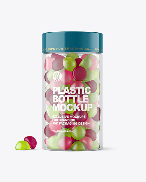 Gummies Jars mockups