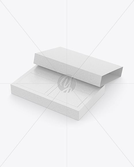 Kraft Box With Tea Boxes Mockup