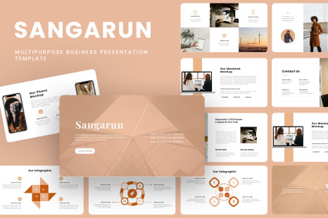 ٍSangarun - Creative Business Google Slides Template