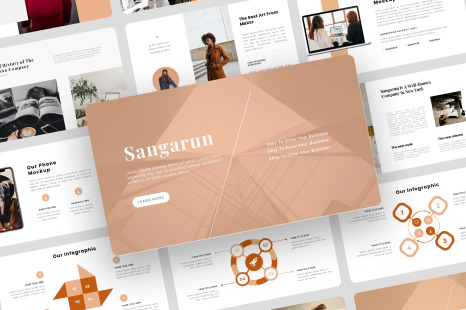 ٍSangarun - Creative Business PowerPoint Template