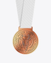 Bronze Medal Mockup
