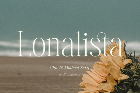 Lonalista – Chic &amp; Moderf Serif
