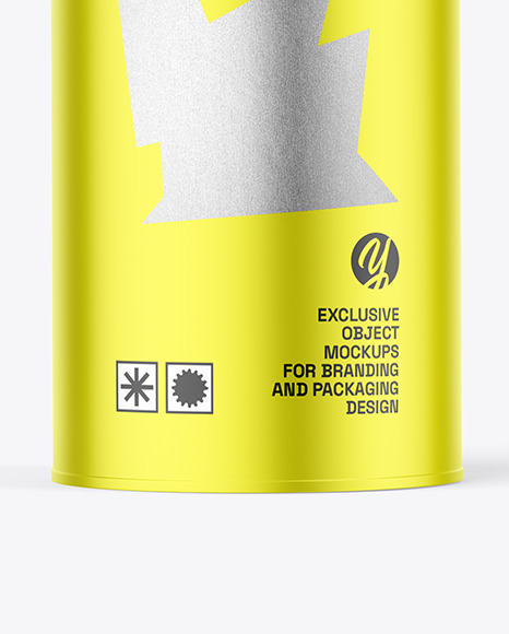 Tin Can Mockup