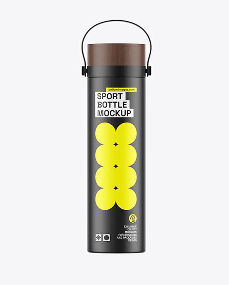 Matte Bottle Mockup