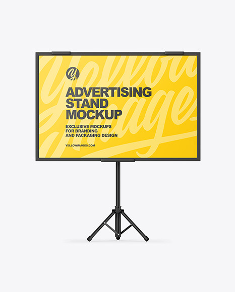 Tripod Banner Stand Mockup