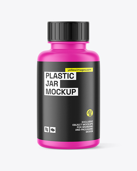 Matte Jar Mockup