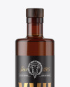 500ml Amber Glass Bottle Mockup