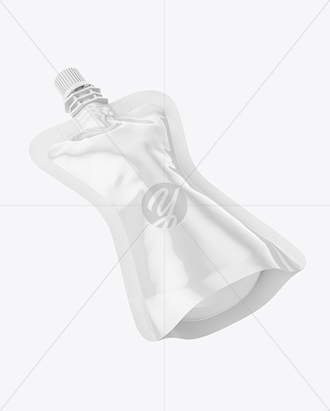 Glossy Doy-Pack Mockup