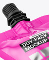 Glossy Doy-Pack Mockup