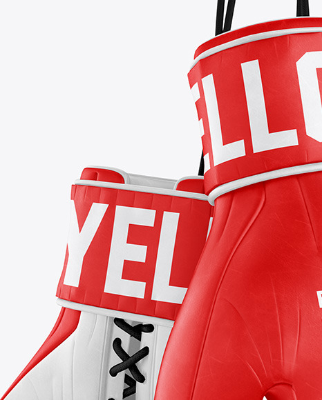 Boxing Gloves Mockup