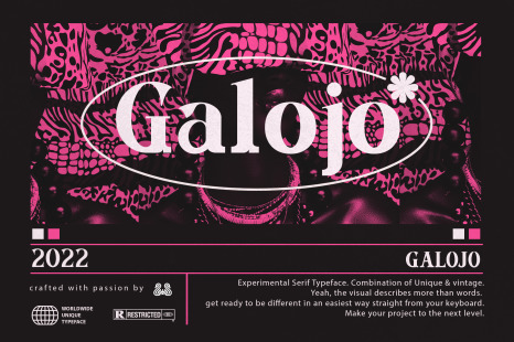 Galojo - Modern Serif Typeface