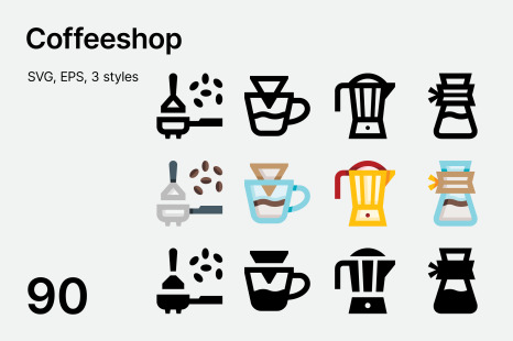 Coffee Shop Icons