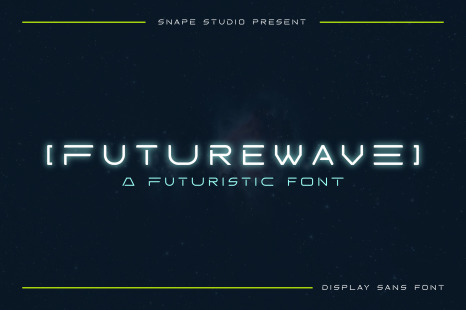 Futurewave – Space Futuristic Font