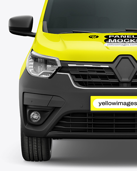 Panel Van Mockup - Front View