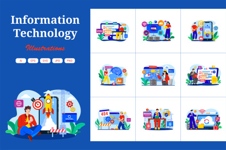 M562_Information Technology Illustration Pack_Part 02