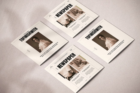 The Great Newspaper Square Trifold