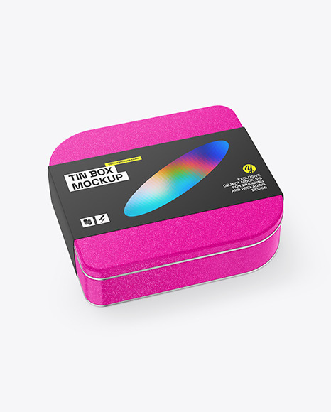 Tin Box Mockup