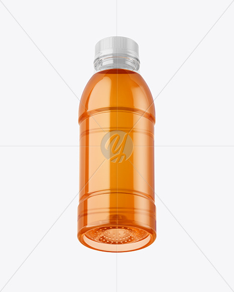 PET Bottle in Shrink Sleeve Mockup