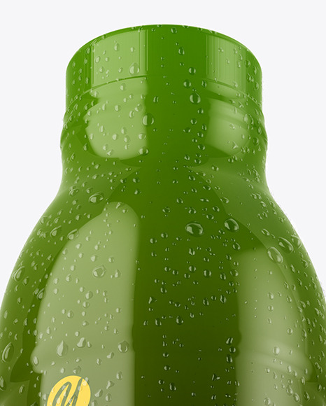 PET Bottle in Shrink Sleeve Mockup