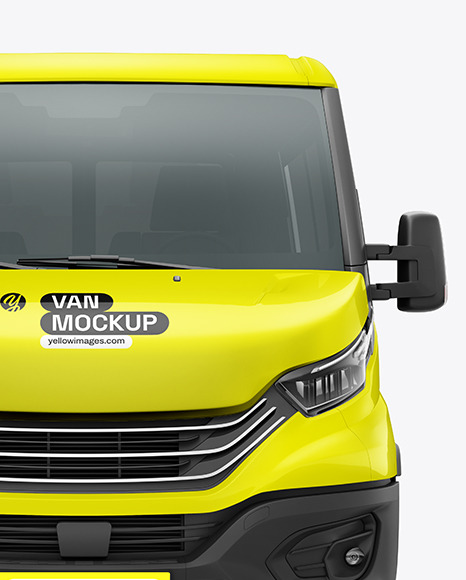 Van Mockup - Front View