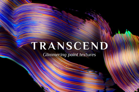Transcend: Glimmering Paint Textures