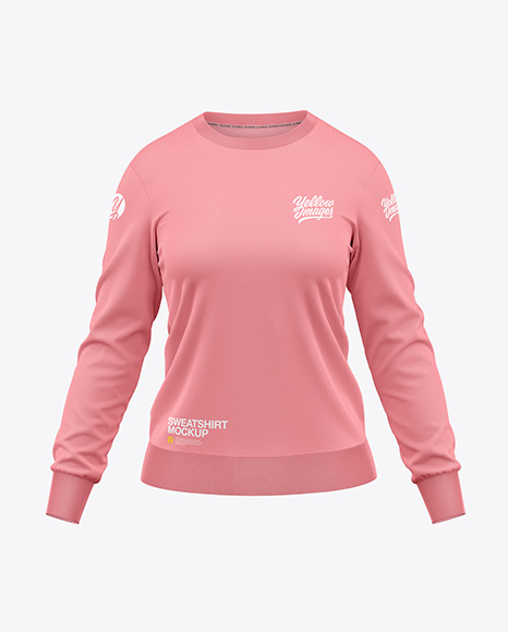 Women&#039;s Sweatshirt Mockup