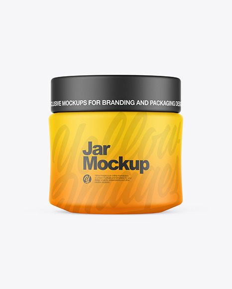 Matte Jar Mockup