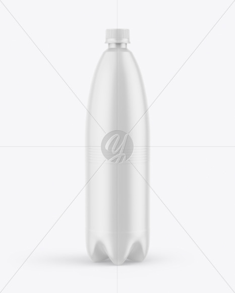 Matte Plastic Bottle Mockup