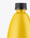 Matte Plastic Bottle Mockup