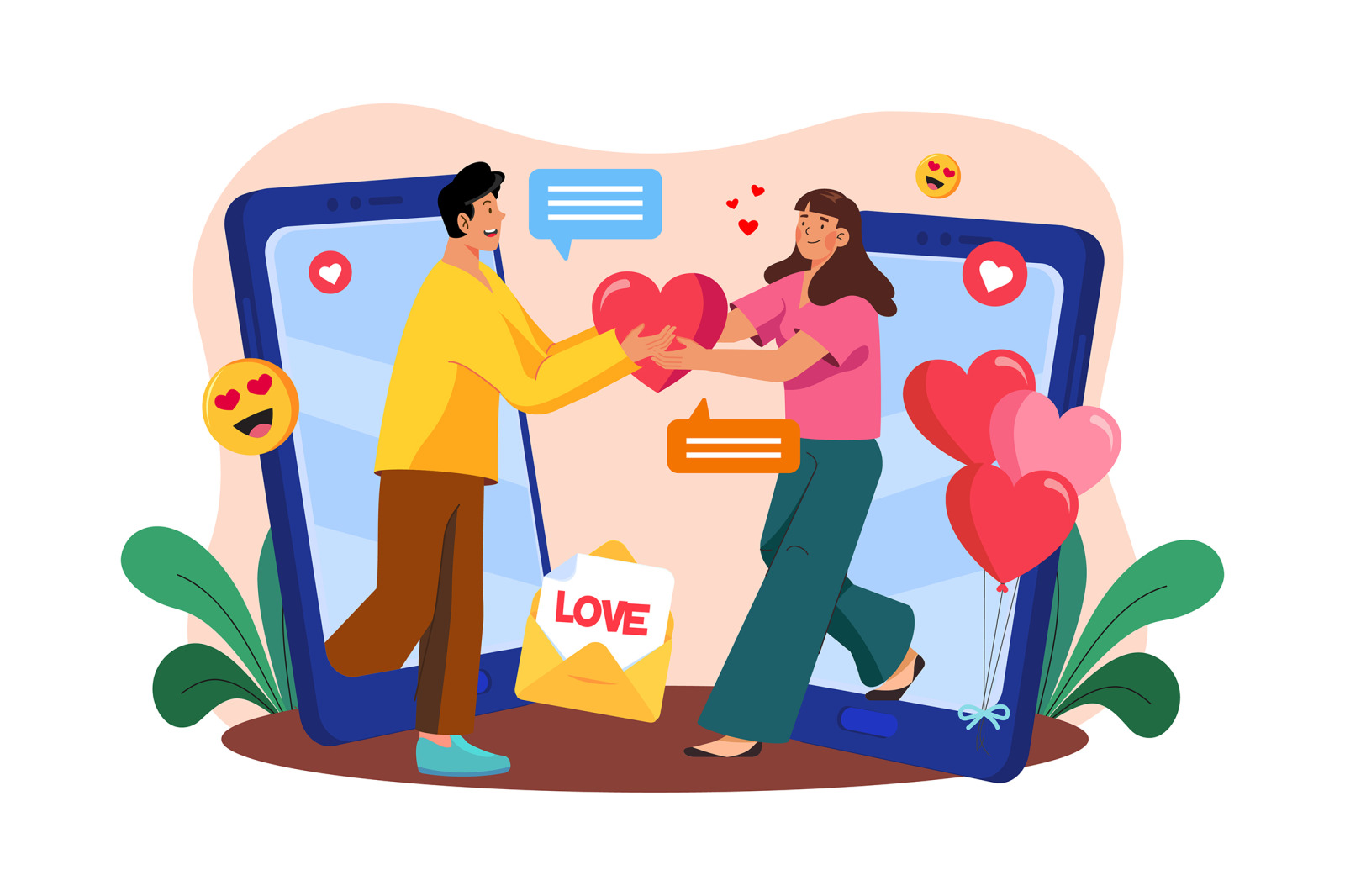 M576_Video Conference Illustration Pack