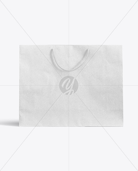 Kraft Paper Shopping Bag Mockup