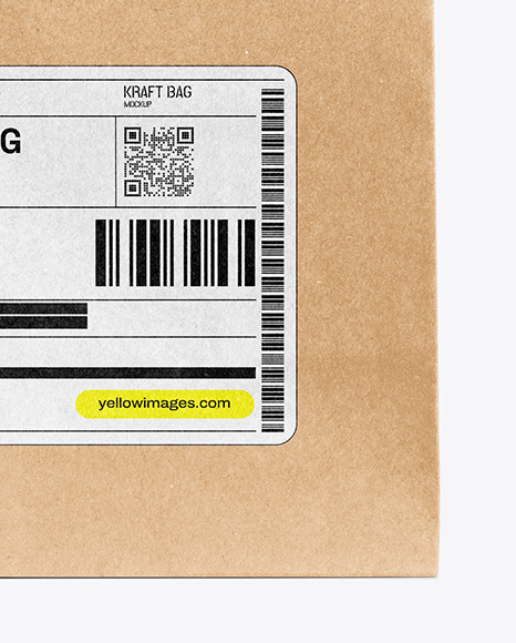Kraft Paper Shopping Bag Mockup