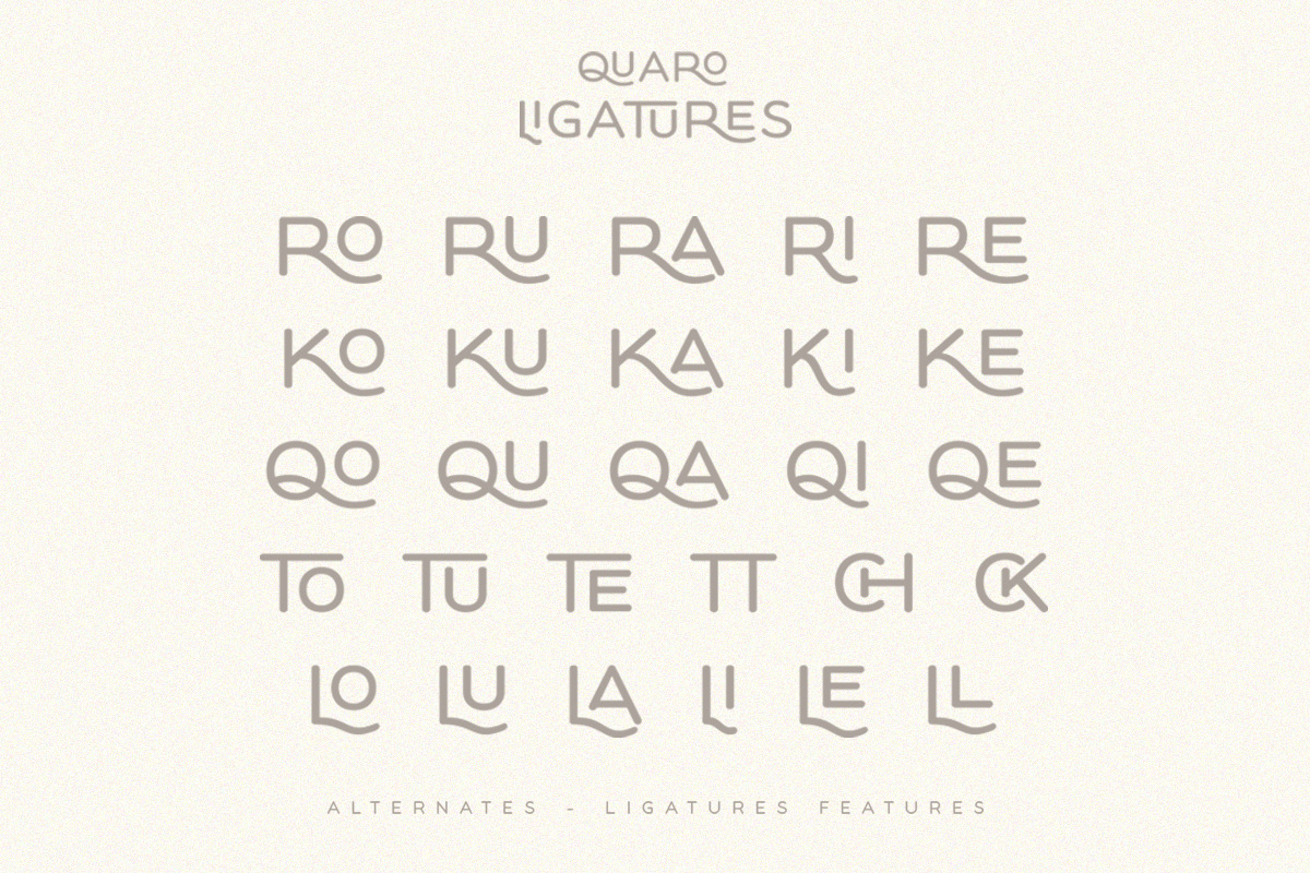 Quaro | Modern Display Sans