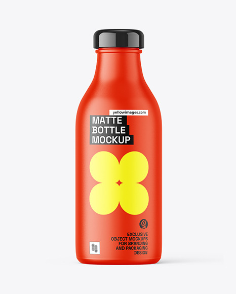 Matte Bottle Mockup