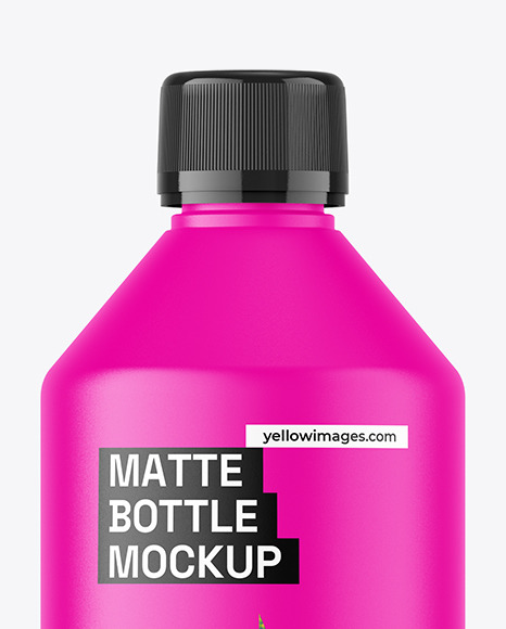Matte Bottle Mockup