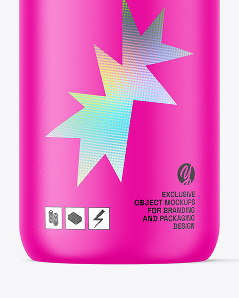 Matte Bottle Mockup