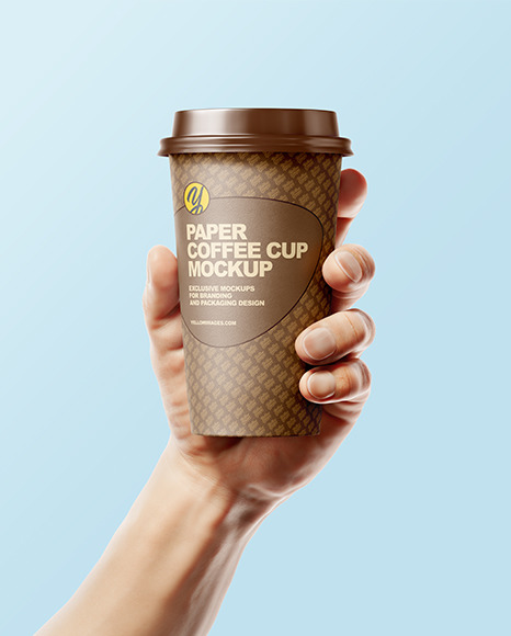 Iced Coffee Cup with Topping Mockup - Free Download Images High