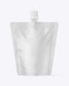 Kraft Stand-Up Pouch Mockup
