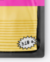 Tray With Sliced Cheese Mockup