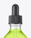 150ml Clear Glass Dropper Bottle Mockup