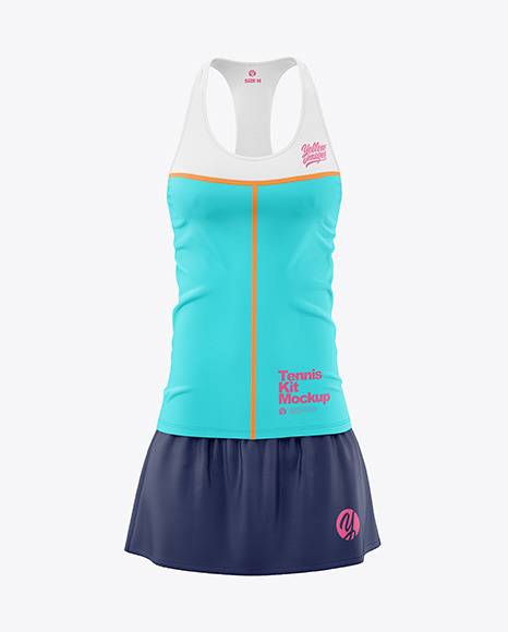 Tennis Kit Mockup - Front view